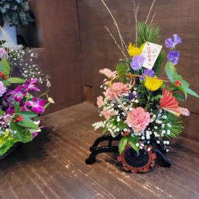 12月27日歳神様を迎える準備です‐花国湘南台店お花の日記