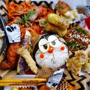 ドラえもんおにぎり弁当特盛☆＆絶品 忍路の「エグヴィヴ」さんのパン☆