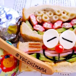 ドラえもんサンド弁当＆気付いた！！黒ポスト！！日本ハムファイターズポスト♪