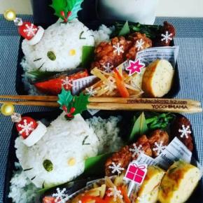 クリスマスデコ料理特集ミッキースノースノー弁当とか＆狸小路「狸comichi」内の「82．5坪」さんは牡蠣料理専門店だけどランチのボリューム(*´艸`*)とジンギスカン定食とまぜそばも美味しいの～