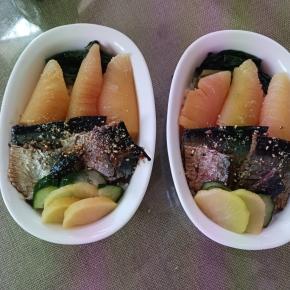 鰊みがき弁当みたいなの作りました！