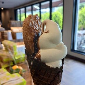 軽井沢ラスクとソフトクリーム、そして、31のアイスクリーム