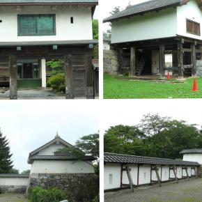 ＜花巻城＞の「その他の城郭建造物」を巡る－復興”西御門”を形成する土塀とそれに続く控柱付土塀