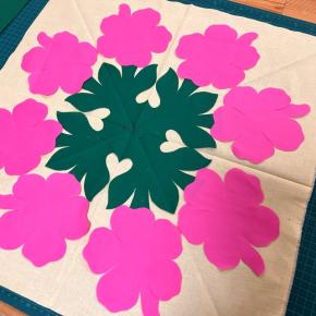 お花のマンスリーキルトスタート