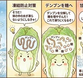 「白菜」には冬の体に嬉しい栄養がギュッと詰まっていた/白菜の芯のヘルシーステーキ