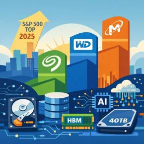 2025年S&P500騰落率トップ3を独占！STX・WDC・MUは2026年も「買い」か？