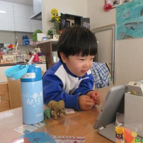 成長日記♪2019/3/12♪3歳6ヶ月幼稚園最年少クラスへ登園