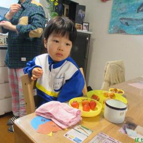 成長日記♪2019/3/7♪3歳6ヶ月おやつ大好き