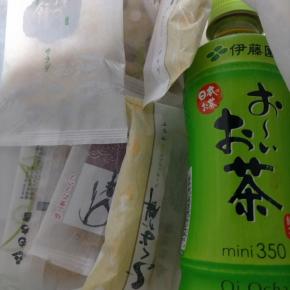 お客さんにいろいろもらった