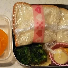 今日の簡単！幼稚園児のお弁当（サンドイッチ）