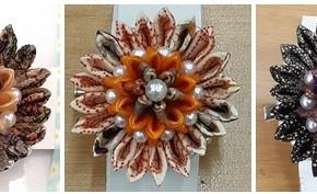 2025(R7)12月 つまみ細工教室レポ♪ パート2