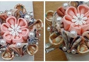 2025(R7)12月 つまみ細工教室レポ♪ パート6