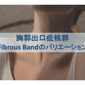 胸郭出口症候群（TOS)：Fibrous Bandのバリエーションと考慮点