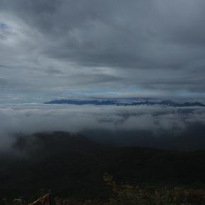 山でのんびりランチ