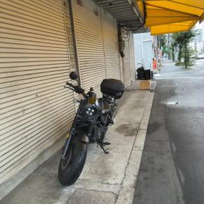 レブルタイヤ交換→大腸CT検査→結果