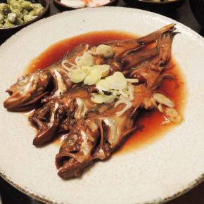 ハタハタの煮付け