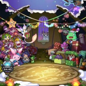 【モンスト】クリスマス2025仕様 ホーム画面