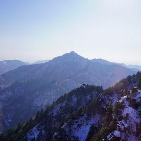 雪の御在所⛄️登り初め(裏道)