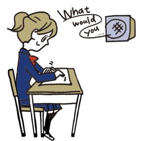 中1 英検5級 受けました！！