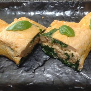 バジル入り玉子焼き