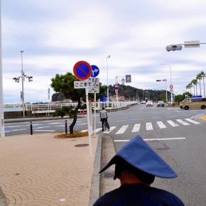 江の島 人力車からの風景