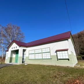 三菱鉱業美唄鉄道線 旧東明駅(北海道美唄市東明5条2丁目)