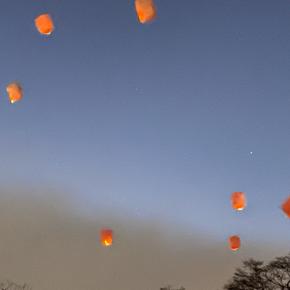 五稜郭クリスマス星空ランタン なう