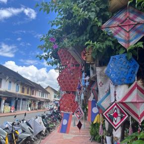 街ブラ。ワット・シェントーン見学（ラオスで事故療養）