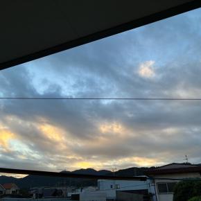 今日の空と断捨離と最近購入したお値段以上の物たち