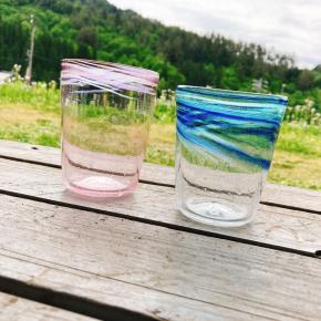 富山ガラス工房で吹きガラス体験