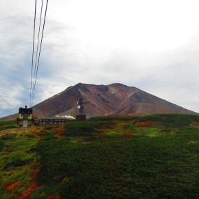秋の旭岳観光 姿見食堂ランチとロープウェーで行く姿見園道散策