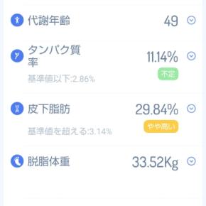 皮下脂肪が、ヤバイっす…。頑張らねば…