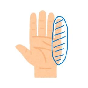 手の小指のしびれと指カックン