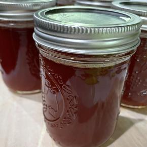 今年のアメリカンビューティーベリー・ジャム作り。