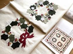 ボルチモア・アルバムキルト3 四季のパターン完成