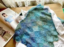 連続モチーフのサマーセーター(2) ハマナカ 源氏物語