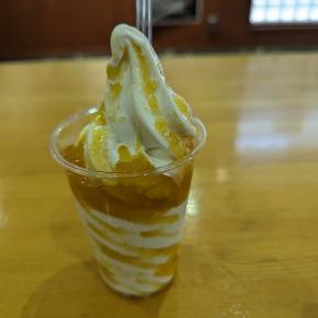 道の駅つのにある「ソフト＆ドリーム」でトマトと完熟梅ジャムソフトを堪能！