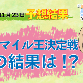 2025年11月23日 中央競馬 予想結果