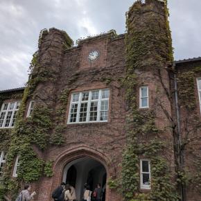 0600 起床 気分快 曇 初めて立教大学のキャンパスに行きました。「としま乱歩祭」関連のミッション。