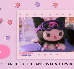 Netflix『My Melody ＆ Kuromi』(マイメロディ＆クロミ)場面写ブロマイドがセブンイレブンで2025年10月31日発売、全22種の中から好きなシーンを選んで購入可能