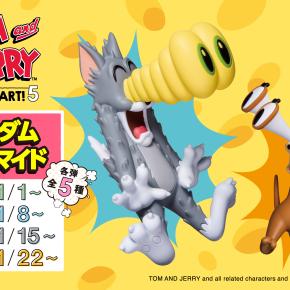 セブンイレブンで『トムとジェリー』FUNNY ART!ランダムブロマイド第1弾が2026年1月1日発売、トム＆ジェリーのファニーな瞬間を再現したフィギュアが撮り下ろしブロマイドになって登場