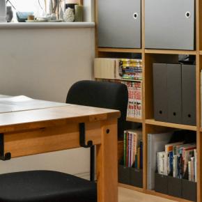 【無印良品で整う】高2次男の学習机収納と、彼に合わせて手放したこと
