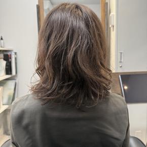 先日のデジタルパーマ施術事例