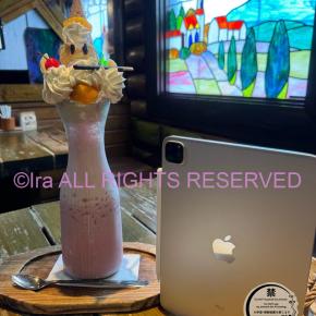 親子連れも長時間滞在可能最強デカ盛り店.約40cmパフェ.ドリンクが多すぎる珈琲OB.電源/wifi/長時間PC作業もOK