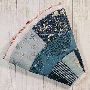 ポーチのキルトが終わりました