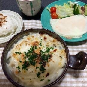 バースデイゴールのち、、／今日のひとりランチと昨日の晩ごはん