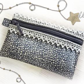 mini ファスナーポーチのお財布♪