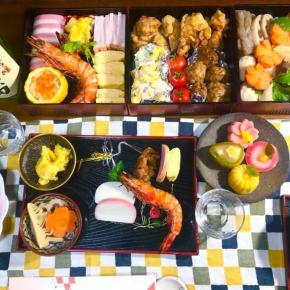 元日のおせちとお雑煮