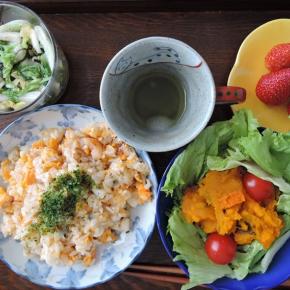 毎日暑くて、体重が減りましたよ♪