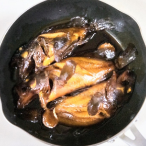 アコウとガシラの煮付け